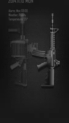 GO Locker Gun Theme android App screenshot 0