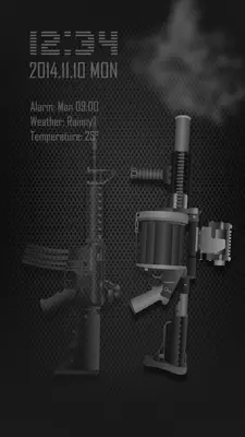 GO Locker Gun Theme android App screenshot 1